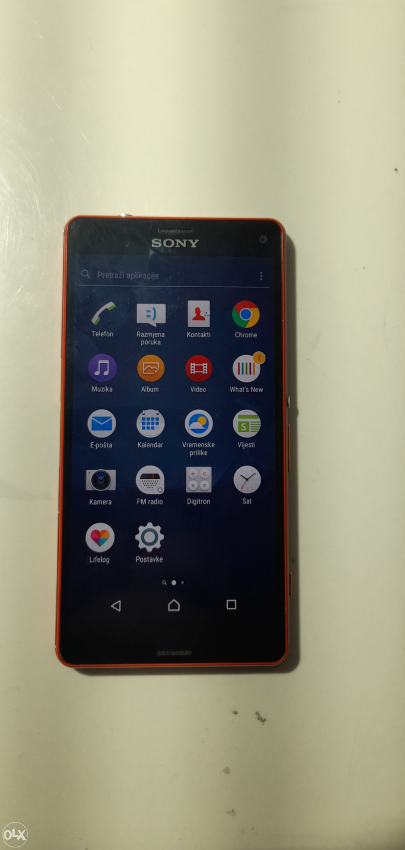 Pokvaren Sony Xperia Z3 Compact