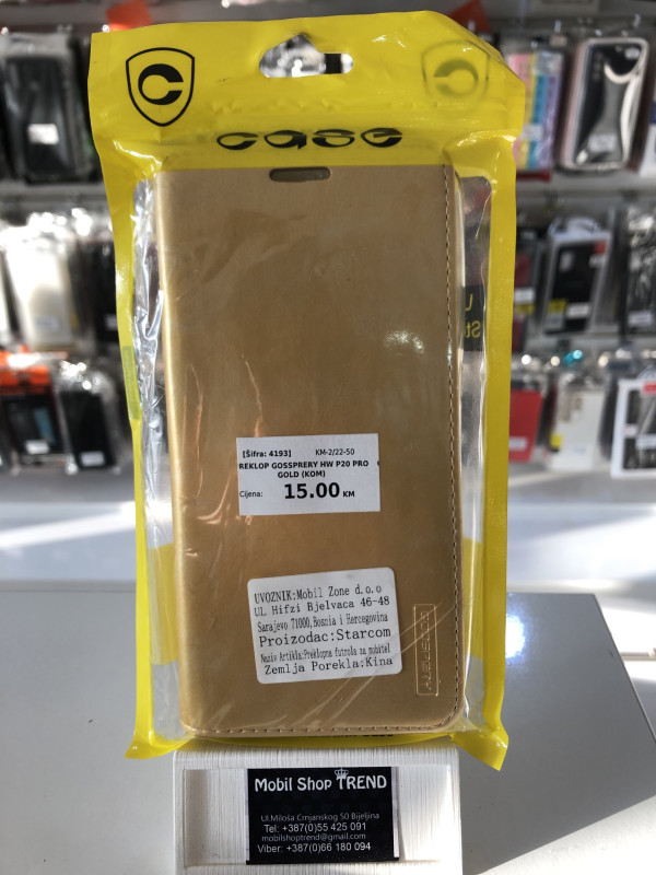Maska Futrola Oklop Guma Zastitia Gossprery P20 PRO