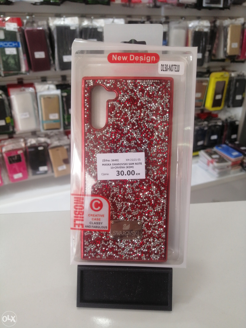Maska Futrola Oklop Swarovski Samsung Note 10