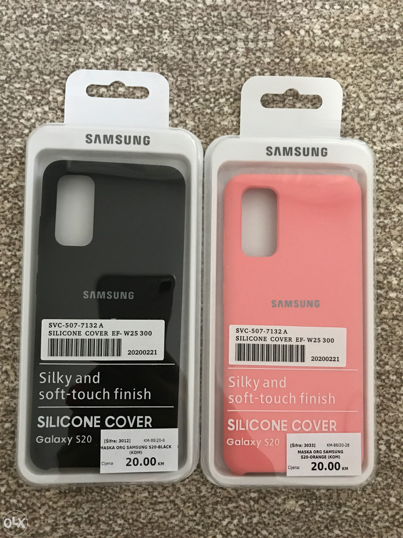 Maska Futrola Oklop Guma ORG Samsung S20