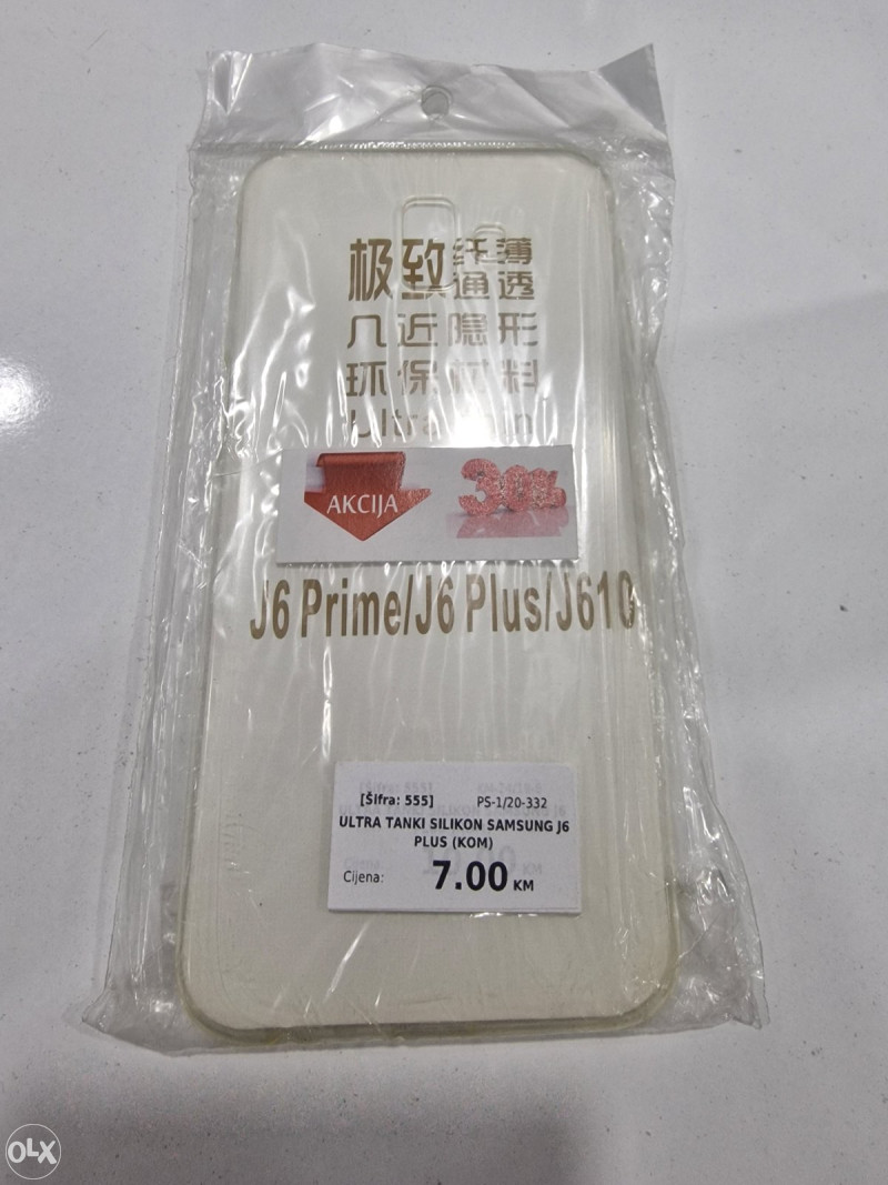 Ultra Silikon Futrola Maska Samsung J6 Plus + J610