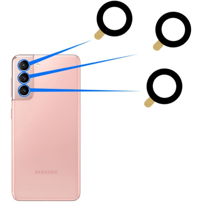 Staklo kamere za kameru Samsung S21 G991