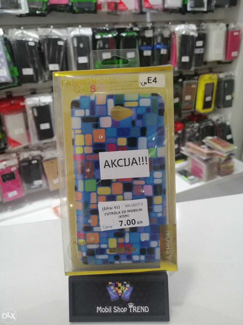 Maska Futrola Oklop Ultra Tanki Silikon Xperia Sony E4