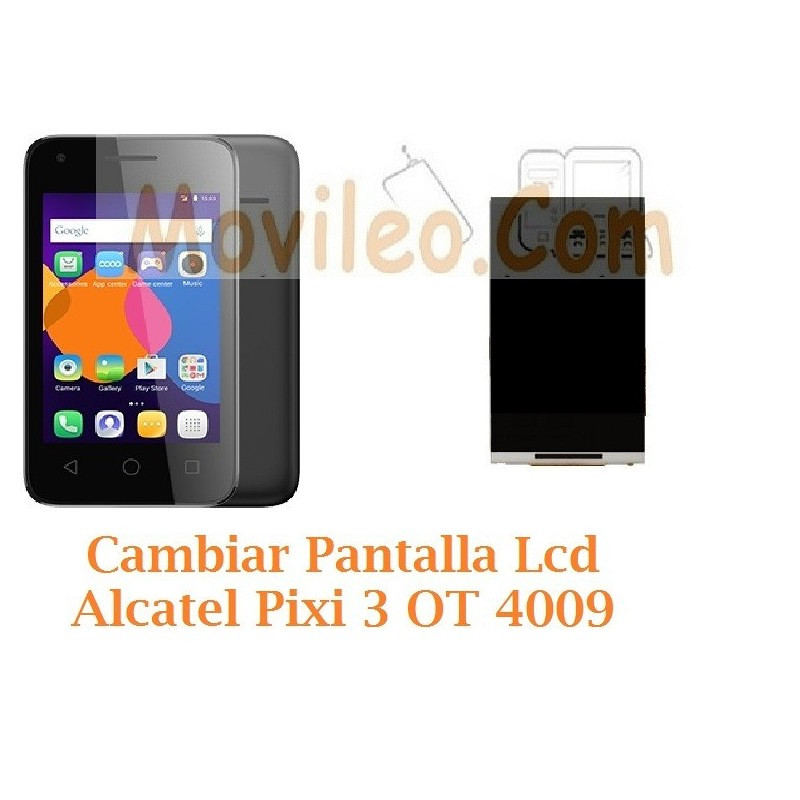 Lcd Ekran Displej Alcatel OT-4009 Pixi 3 (3.5)