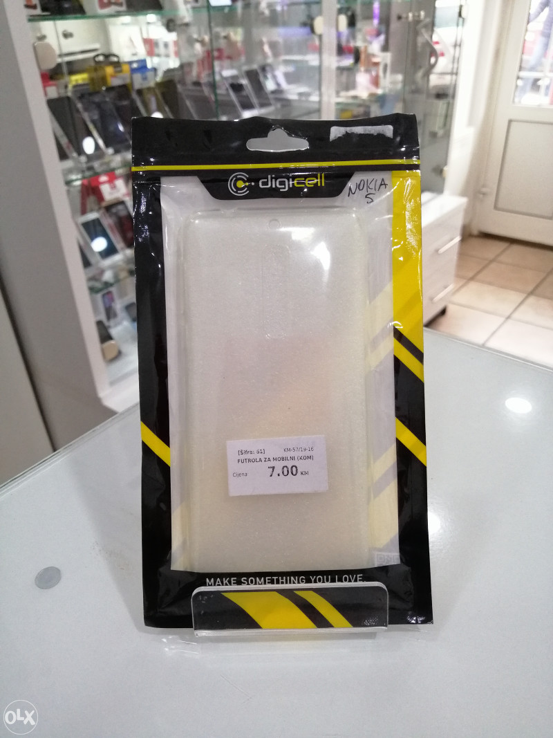 Akcija!Silikonska Maska Ultra Silikon Nokia 5
