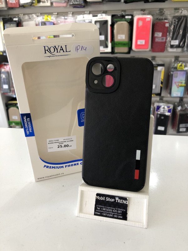 Maska Futrola Oklop Kozna Iphone 13 i 14