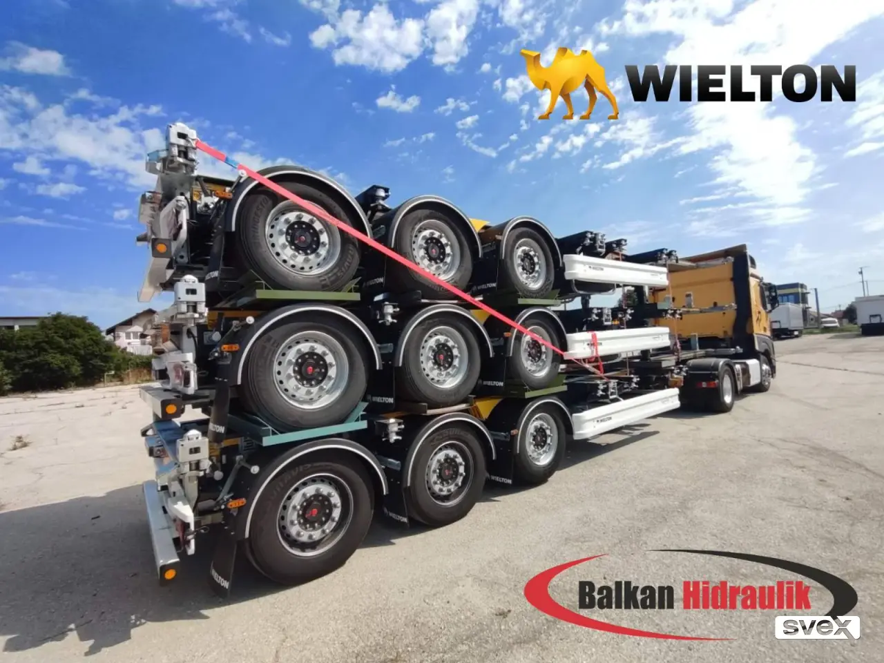WIELTON – POLUPRIKOLICE ZA PREVOZ KONTEJNERA