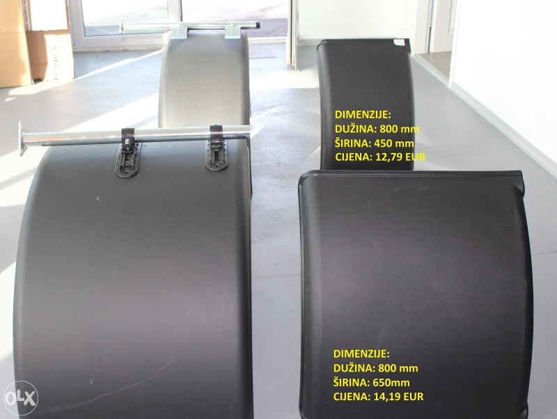 Blatobran 650x2700 pocinkovan