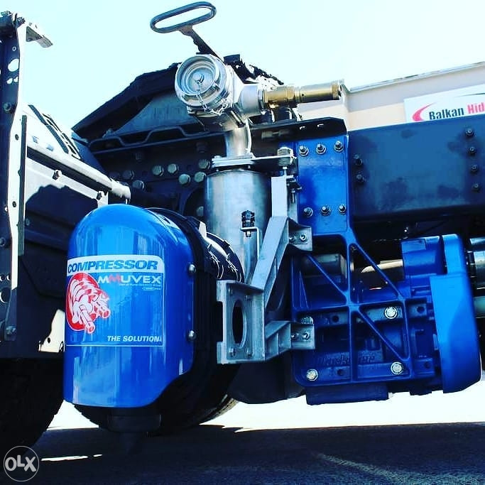 SILO KOMPRESOR za praskaste materije cement brasno