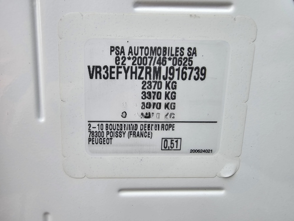 Peugeot Partner 2022 1.5 96kW Automatik
