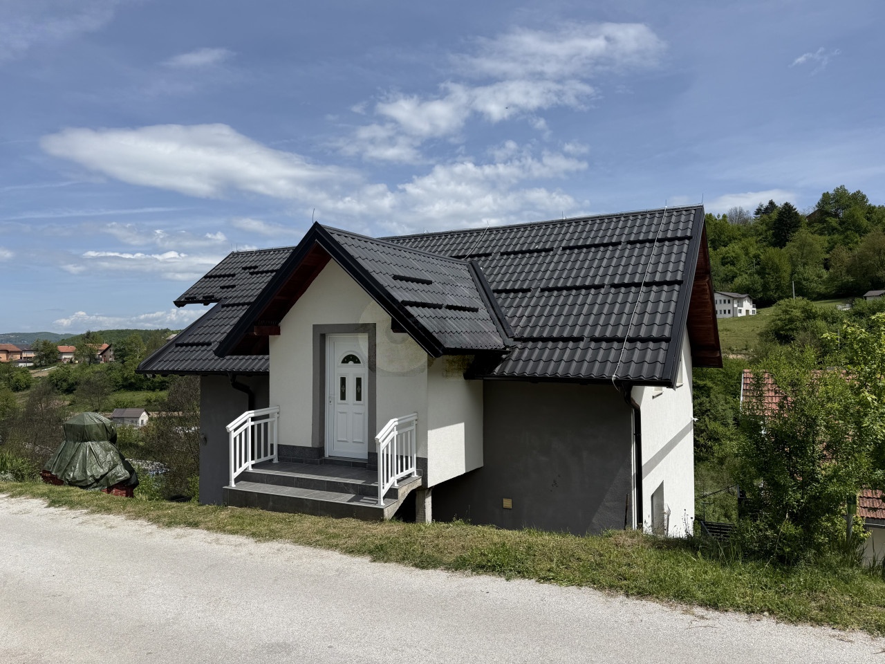 Kuća Hadžići, panoramski pogled, Garaža, 809 m2 zemljišta