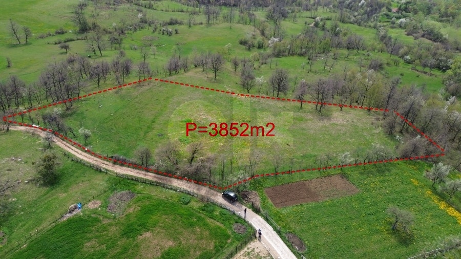 Zemljište, Mošćanica, Zenica, P=3852m2