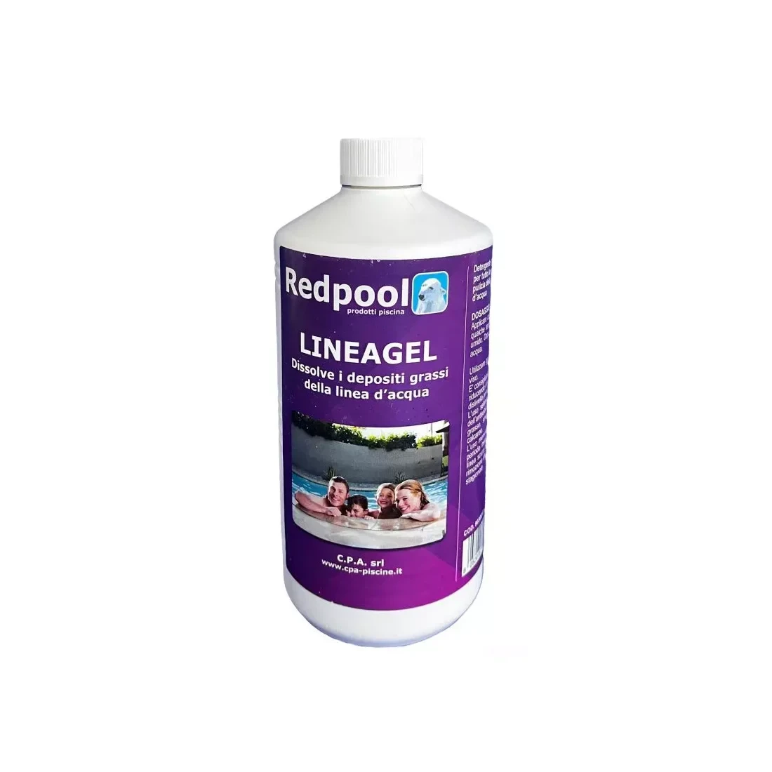 Redpool sredstvo za čišćenje zidova bazena LINEAGEL 1 l