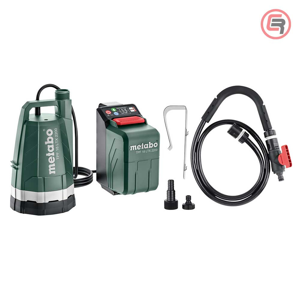 Metabo Pumpa Za Vodu Potopna Aku TPF 18 LTX 2200 + Adapter Za Bur