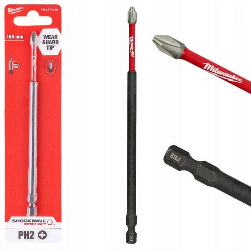 BIT PH2x150 IMPACT MILWAUKEE 4932471565