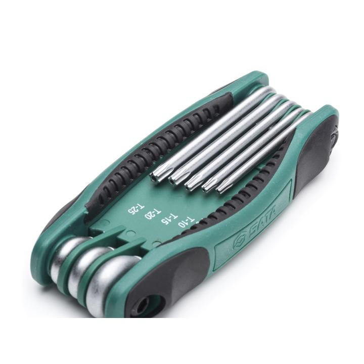 SET SKLOPIVIH TORX KLJUČEVA 9-40 8/1 FOLD-UP SATA ST09123SJ