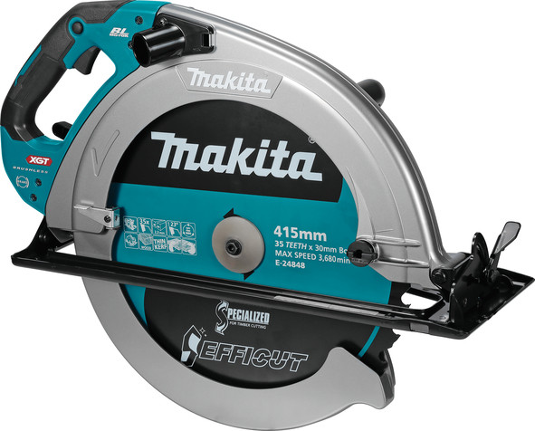 XGT Makita 40V - Akumulatorska ručna kružna pila HS013GZ 415 mm