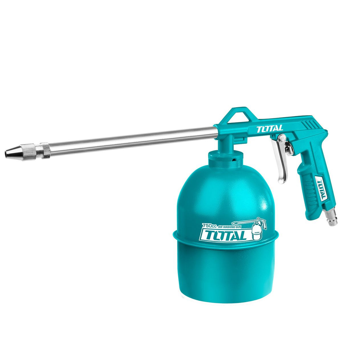 TOTAL Pištolj za puhanje zraka za kompresor, 4Bar/215mm/0,75L (TA