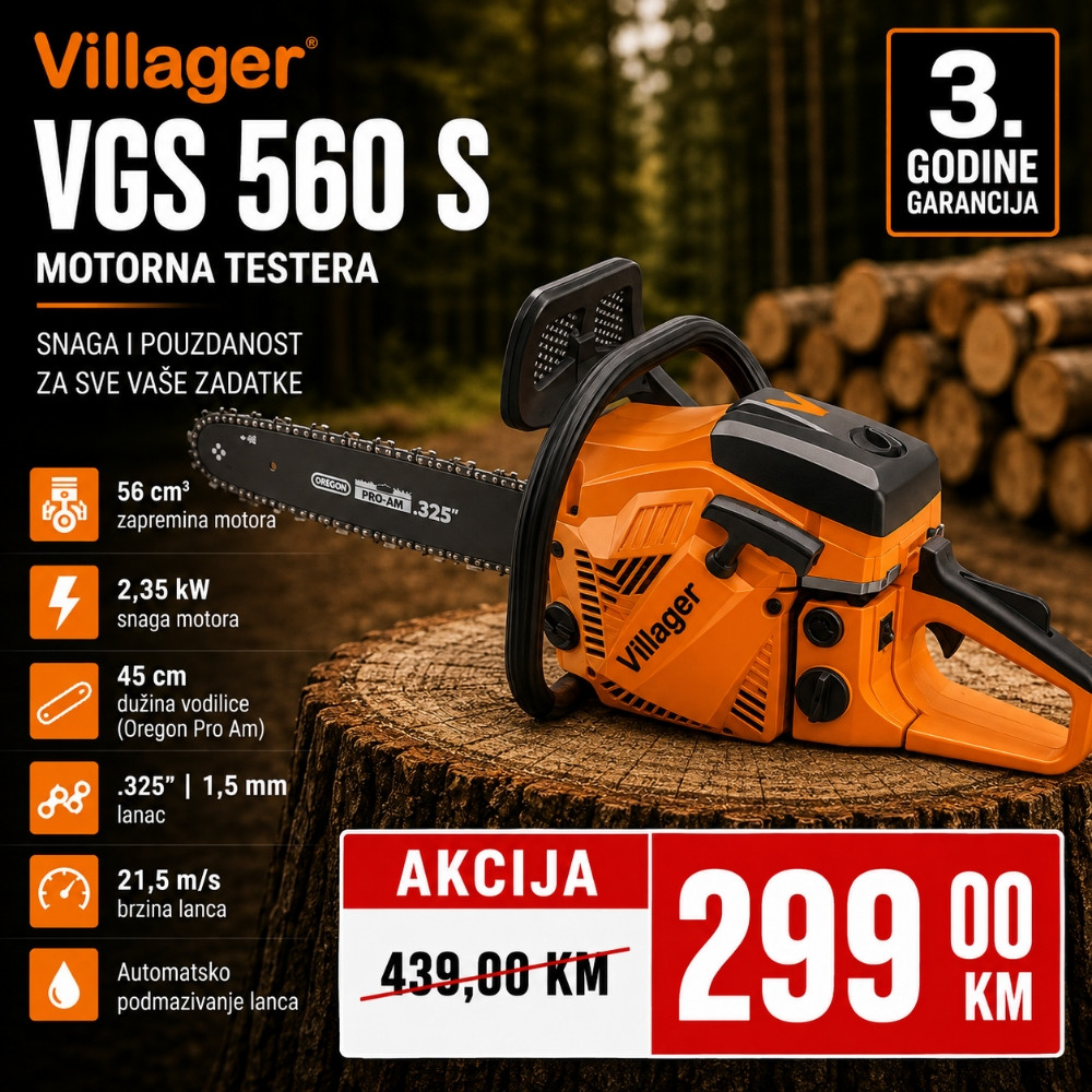 Motorna pila Villager VGS 560S