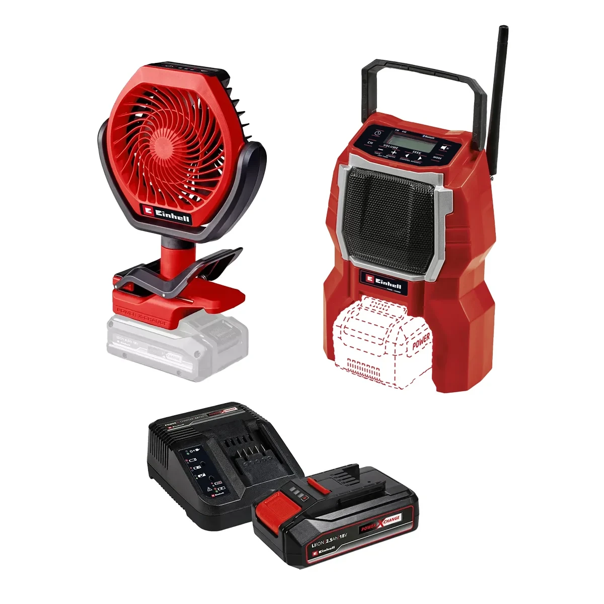 Einhell ljetni kamp set 4