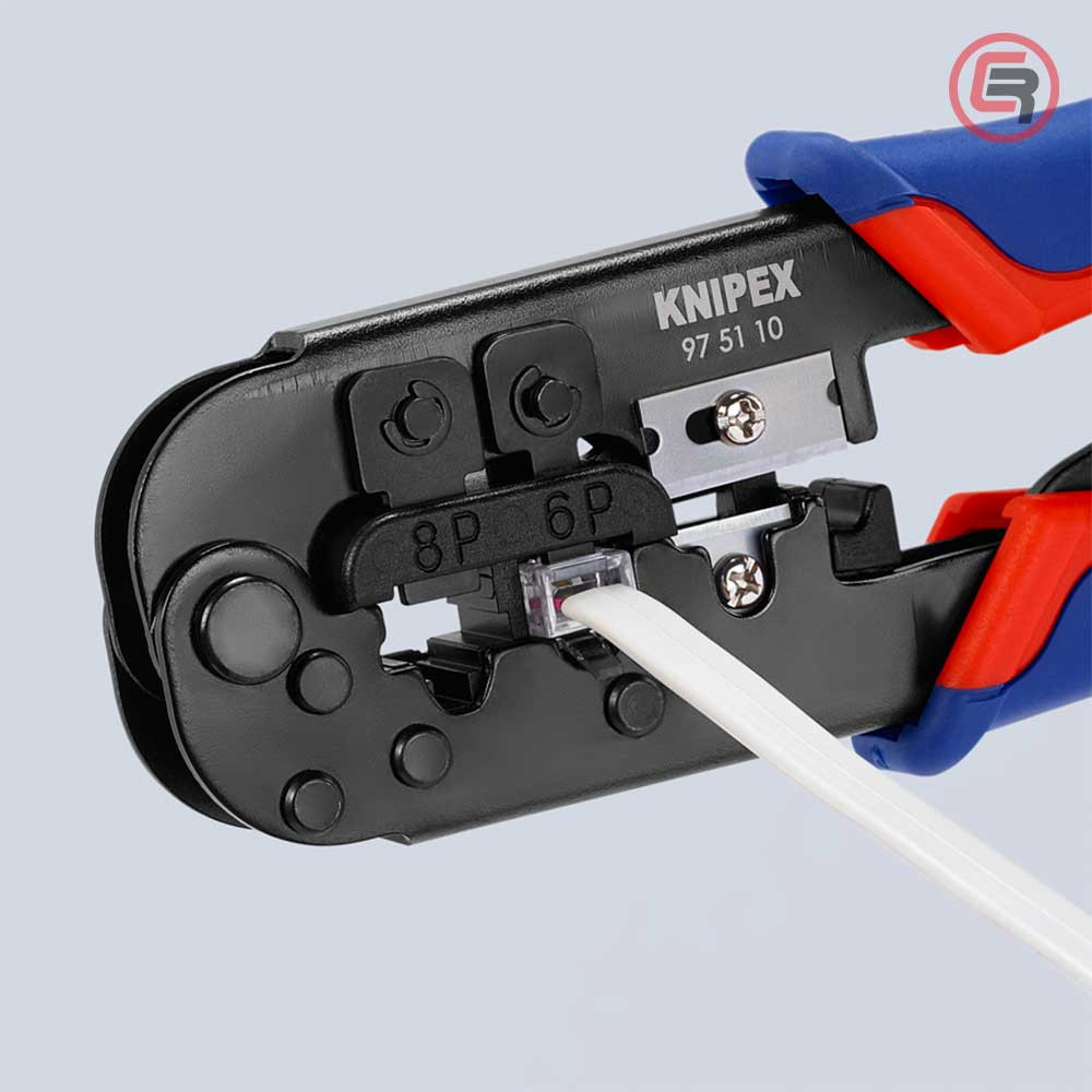 Knipex Kliješta Za 6 i 8 Polne Konektore 190mm - 97 51 10