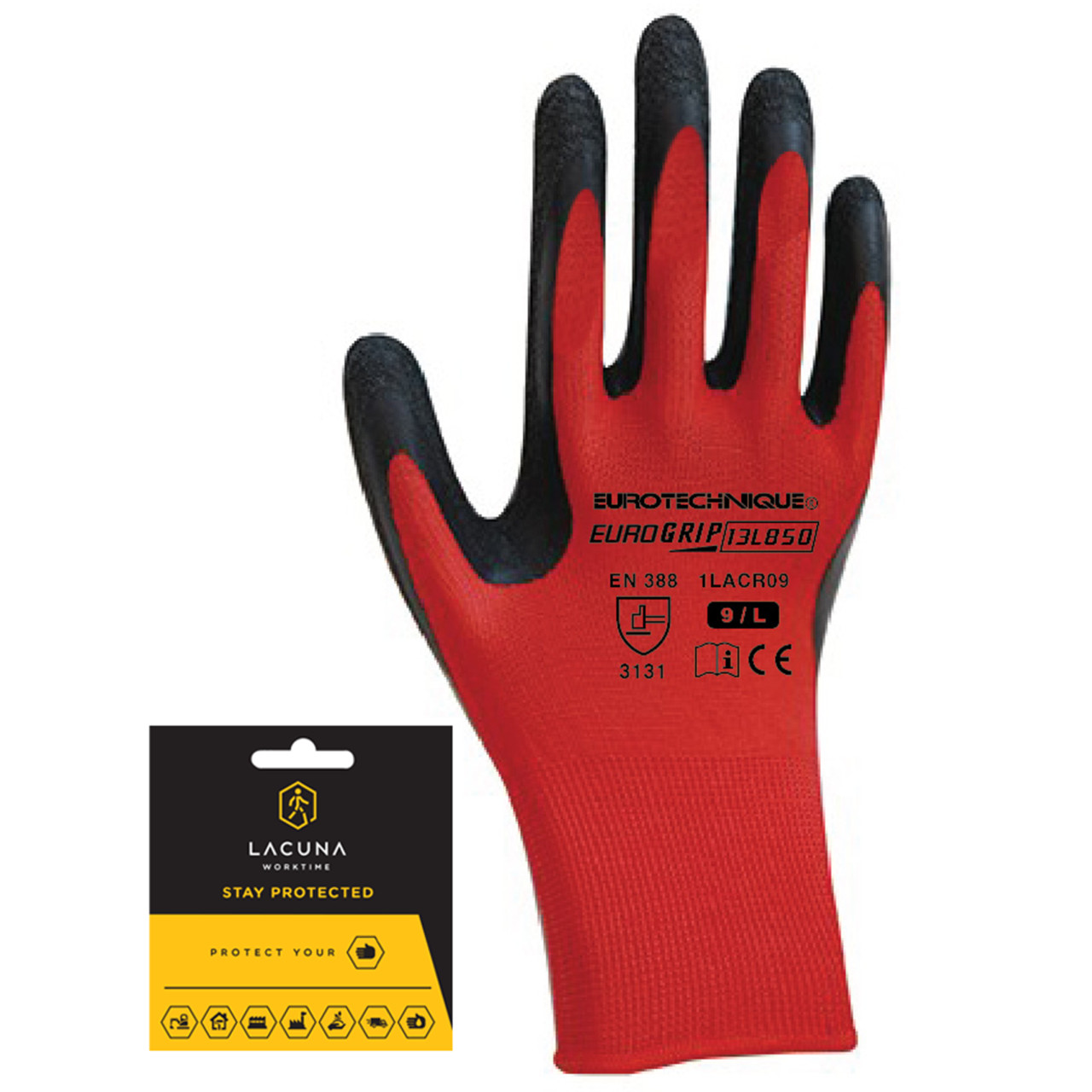 Lacuna rukavica s latex premazom 10