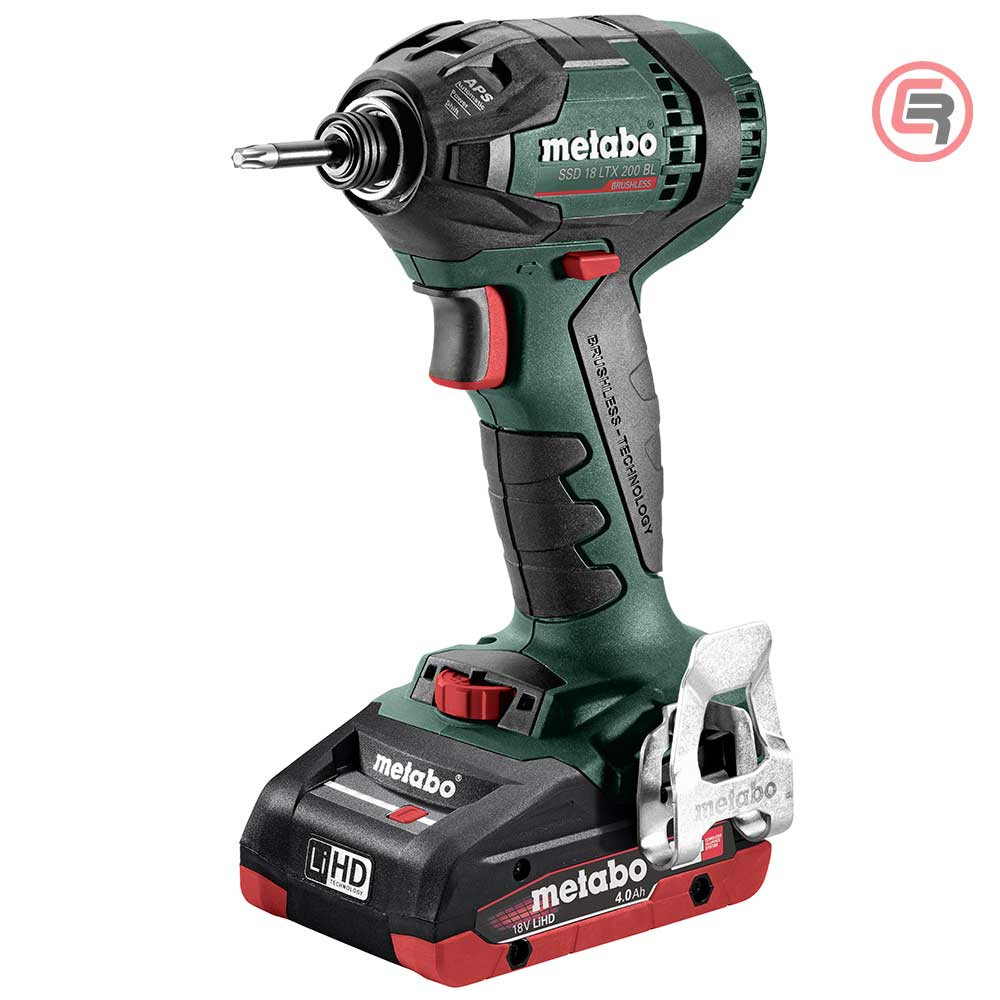Metabo Odvijač Udarni Aku SSD 18 LTX 200 BL 2 x AKU (4,0 Ah LiHD)