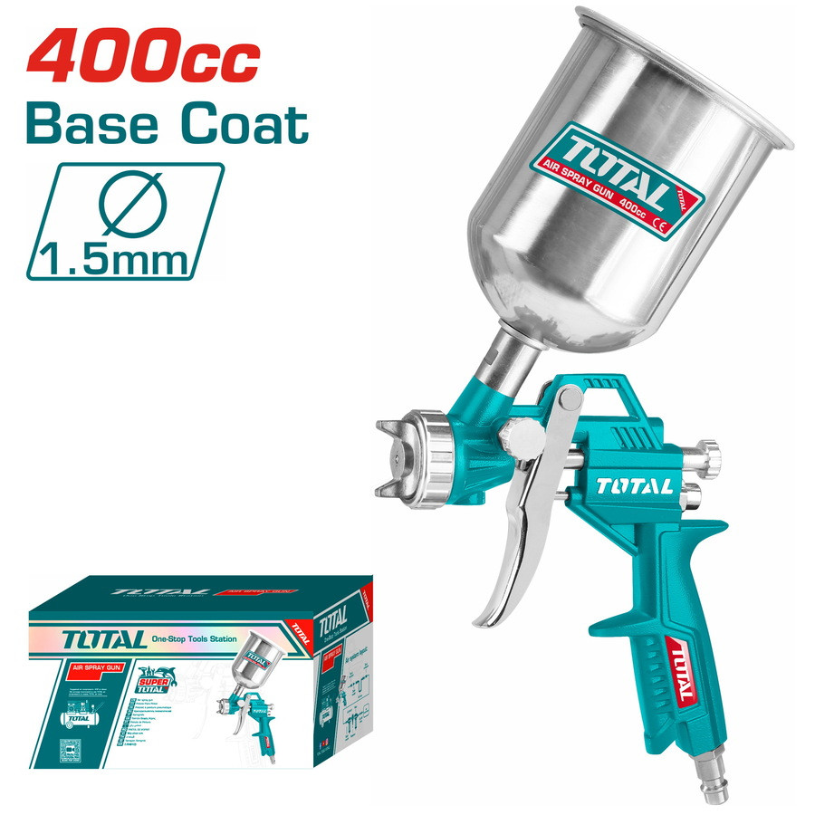 TOTAL Nastavak za kompresor za bojanje/400cc (TAT10401)