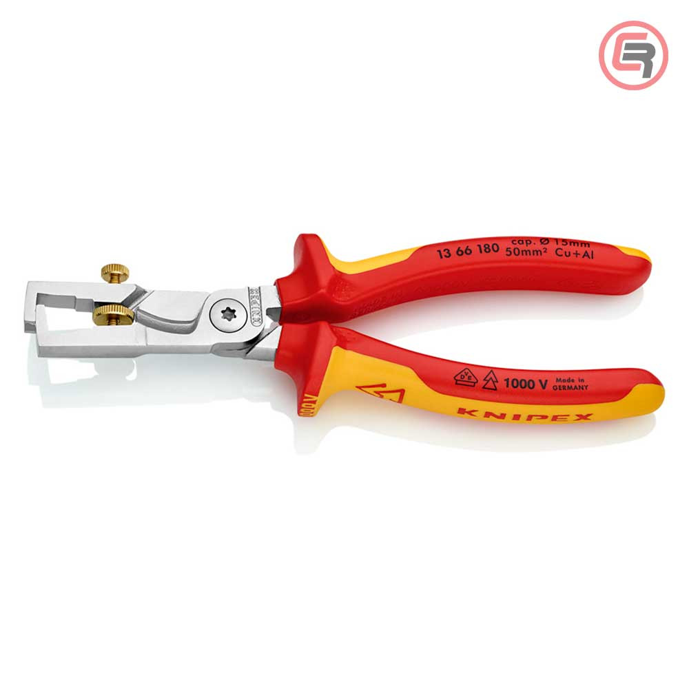 Knipex Kliješta Za Skidanje Izolacije StriX 180mm Sa Makazama Za