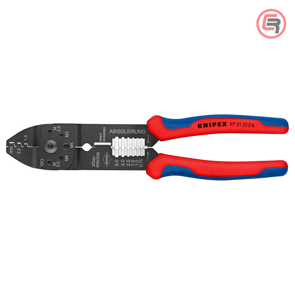 Knipex Kliješta Za Kabl Stopice Neizolirane 0,5 - 2,5 mm2 - 97 21