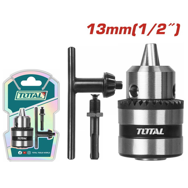 GLAVA STEZNA 1.5-13MM 1/2 SA KLJUČEM + ADAPTER SDS+