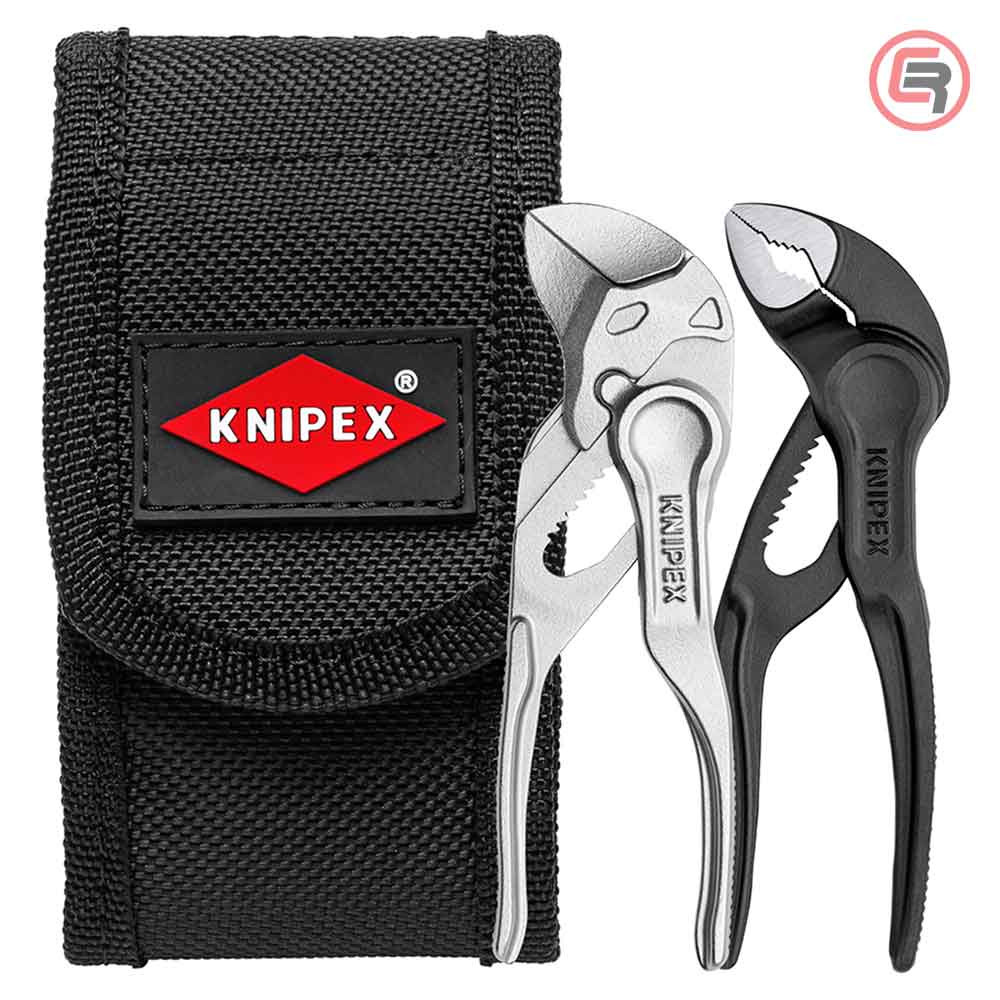Knipex Set Kliješta Ključ XS 86 04 100 + Papagajke Cobra XS 87 00