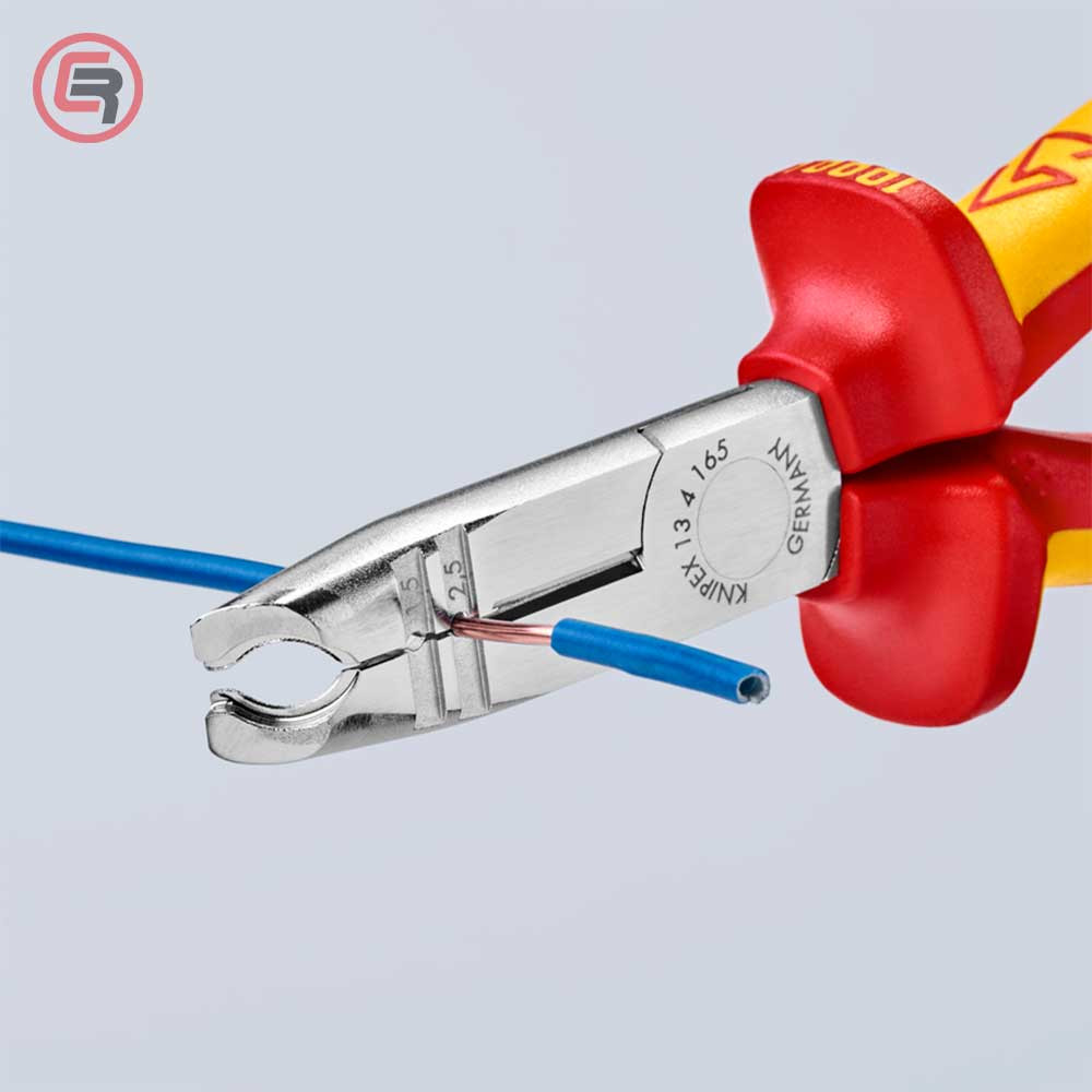 Knipex Kliješta Za Skidanje Izolacije 165 mm Sa Sječicama 1000V -
