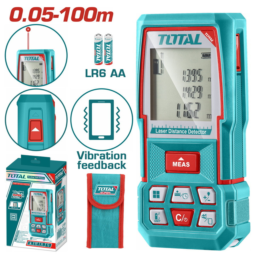 Laserski daljinomjer 0,05-100m (TMT51036)