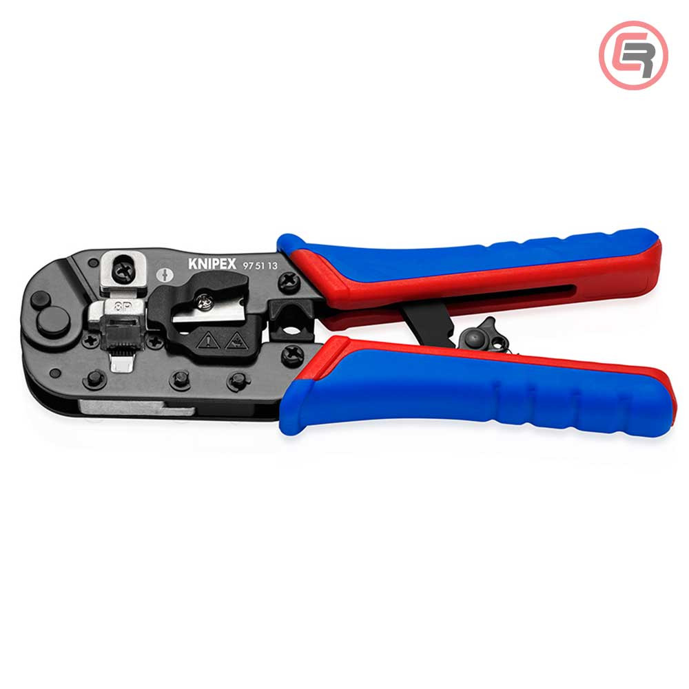 Knipex Kliješta Za 8 Polne Konektore RJ45 (8P8C) 191 mm - 97 51 1