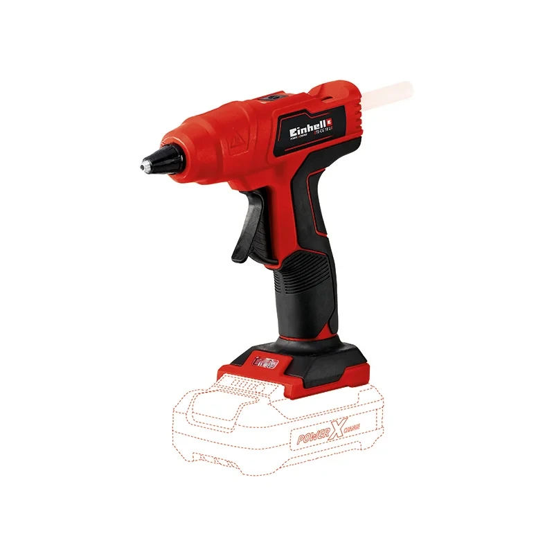 Einhell aku pištolj za vruće lijepljenje Power X-Change TE-CG 18