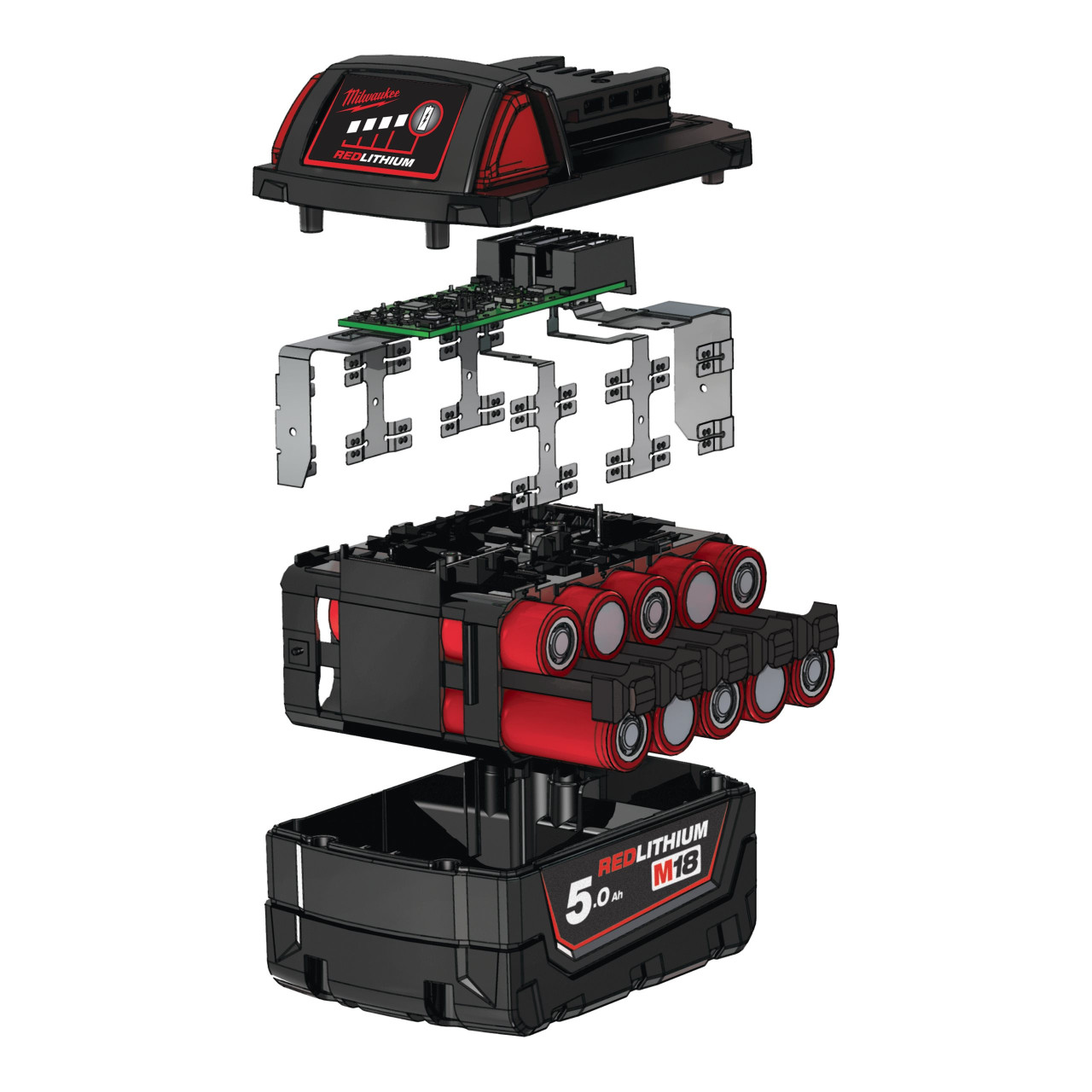 BATERIJA M18 5.0Ah MILWAUKEE