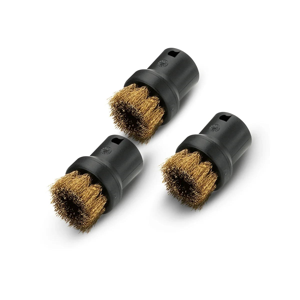 Karcher 3-dijelni set okrugli četki sa mesinganim vlaknima za SC