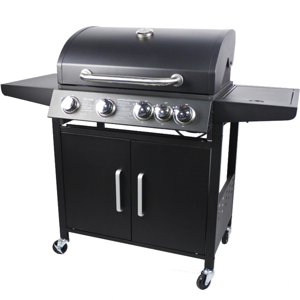 Plinski roštilj s 4+1 plamenik BBQ4100