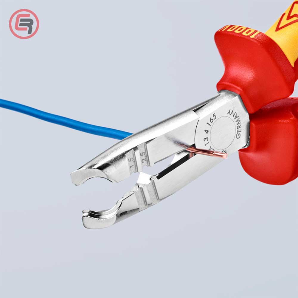 Knipex Kliješta Za Skidanje Izolacije 165 mm Sa Sječicama 1000V -