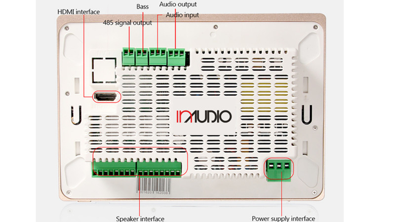 Smart home player 7'' 8x30W In Audio IN-SP78