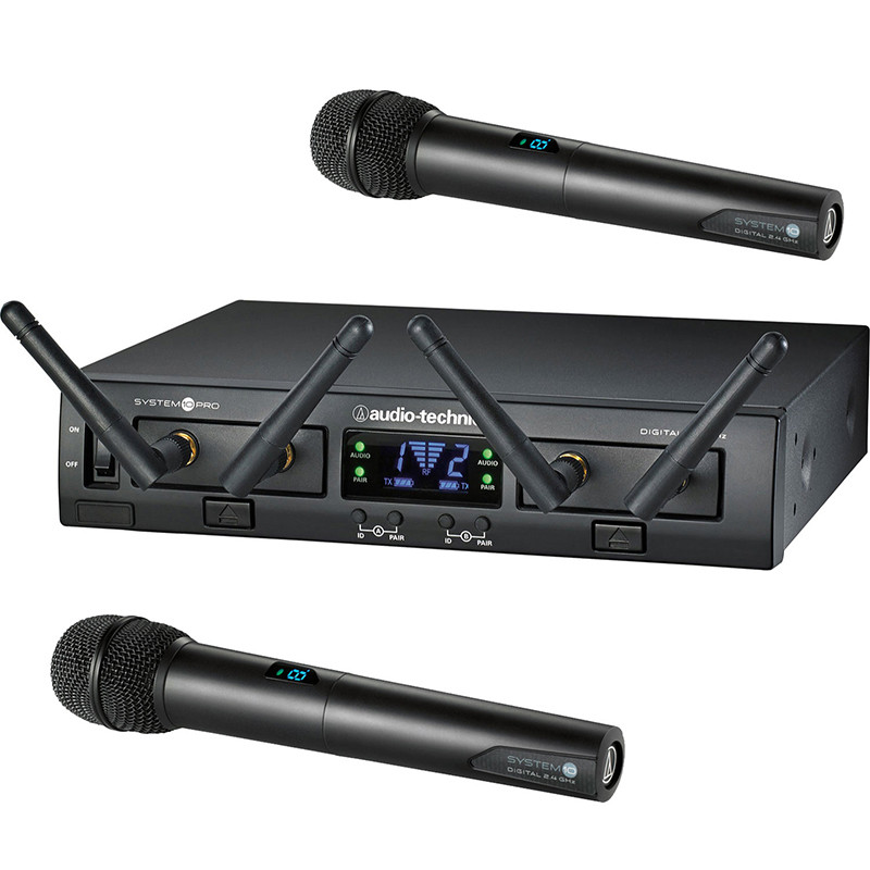 Bežični mikrofonski sustav sa dvije ručke Audio Technica ATW-1322
