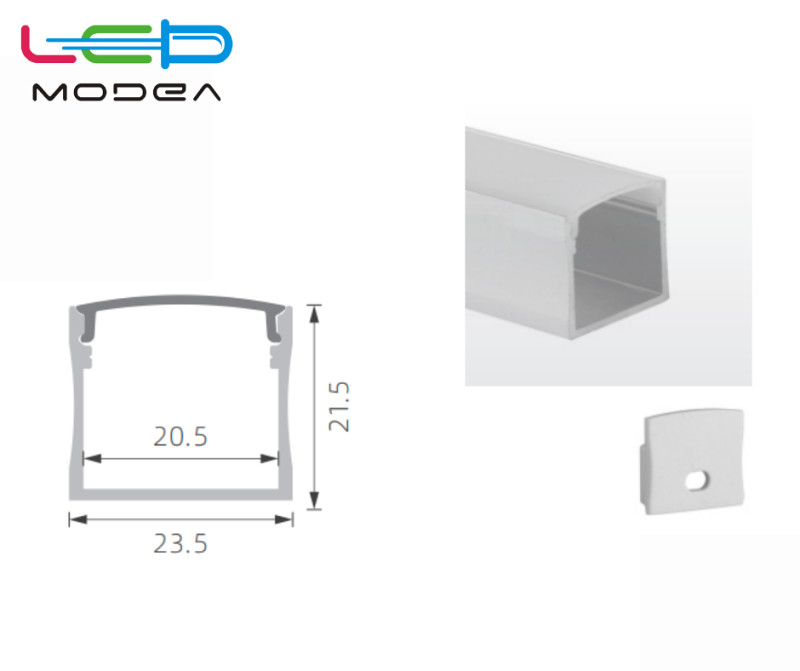 APN-3020 Aluminijski profil za led traku 2m/kom