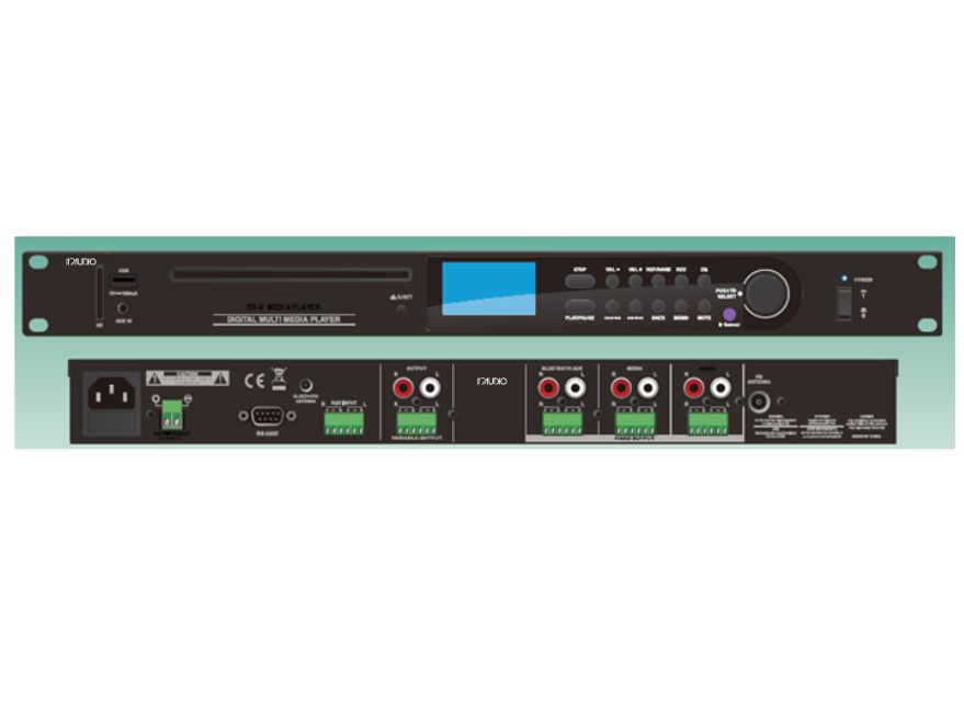 CD/USB/SD/BT/FM player InAudio IN-CDM