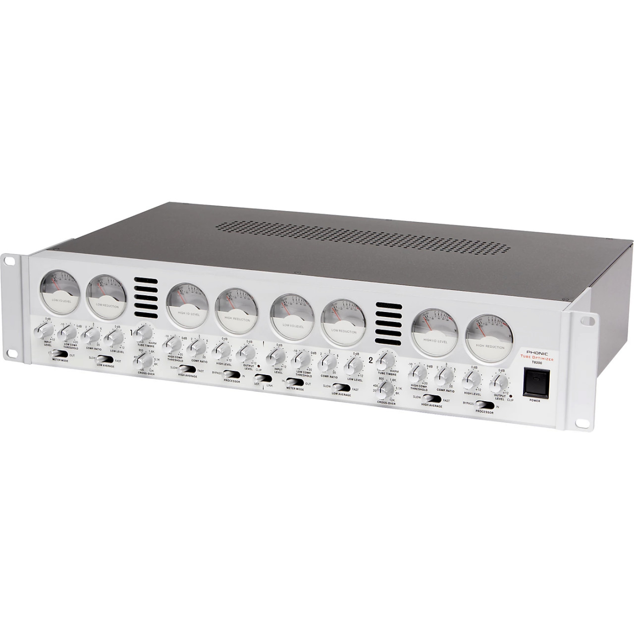 Procesor zvuka (kompresor/limiter) Phonic T-8200