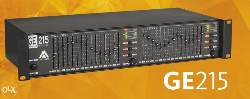 Equalizer grafički Master Audio GE-215
