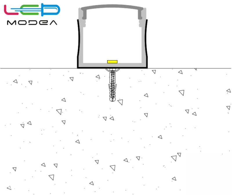 APN-3020 Aluminijski profil za led traku 2m/kom