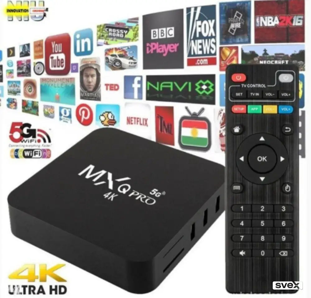 Android Tv Box 16gb ram iptv ip boks smart resiver kodi eon