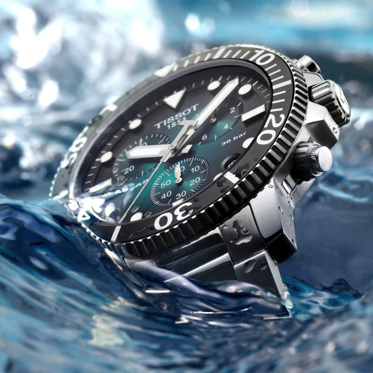 Seastar 1000 Quartz Chronograph T120.417.11.091.01