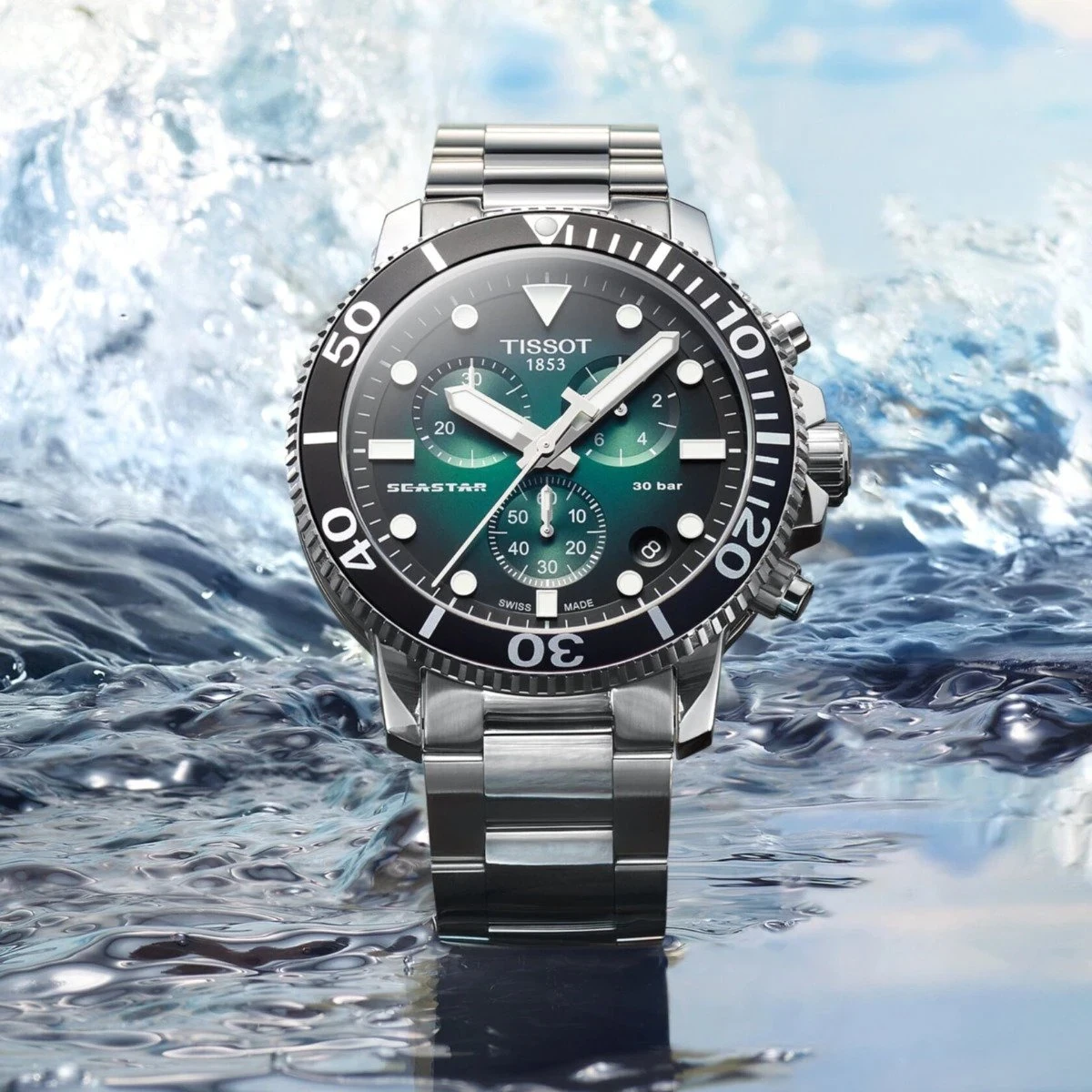 Seastar 1000 Quartz Chronograph T120.417.11.091.01